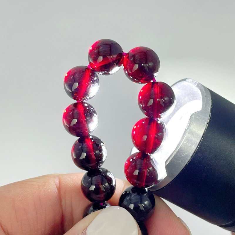 High Grade Red Clear Garnet Bracelet(HGUB21) - Wholesale Crystals