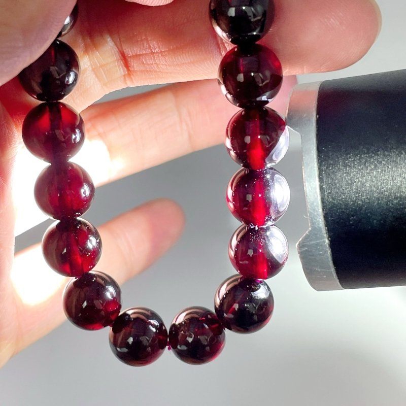 High Grade Red Clear Garnet Bracelet(HGUB21) - Wholesale Crystals