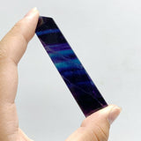 High Quality 5-8cm Rainbow Fluorite Four-sided Tower Point Wholesale -Wholesale Crystals