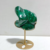 High Quality Beautiful Polished Malachite With Stand -Wholesale Crystals