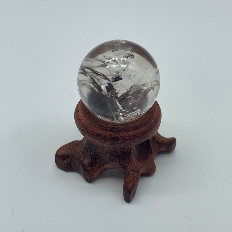 High Quality Enhydro Quartz Sphere With Moving Bubble -Wholesale Crystals