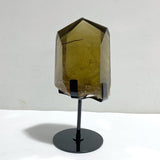 High Quality Large Citrine Mountain Tower Raw Bottom With Stand - Wholesale Crystals