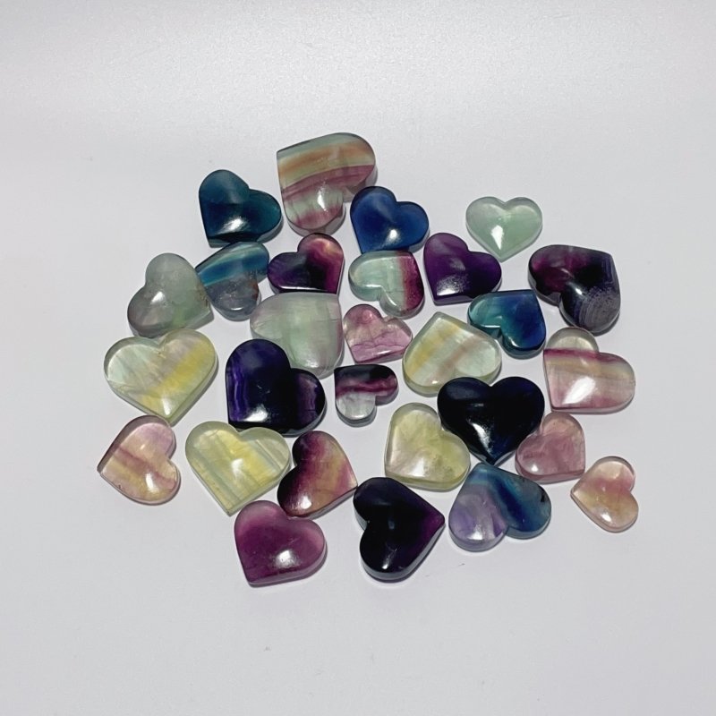 High Quality Rainbow Fluorite Heart Wholesale -Wholesale Crystals