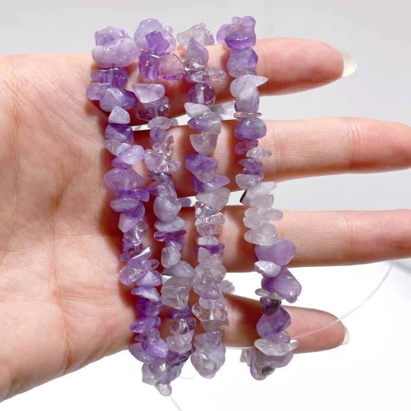 Irregular Crystal Chips Stone DIY Garnet Prehnite Amethyst Loose Beads #4 - Wholesale Crystals