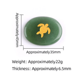 KS2392 - 35*45mm Animal Oval Slice Crystal Laser Engraving -Wholesale Crystals