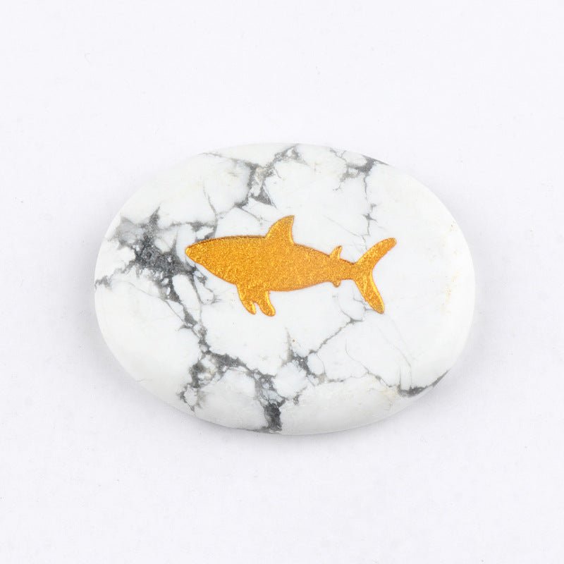 KS2392 - 35*45mm Animal Oval Slice Crystal Laser Engraving -Wholesale Crystals
