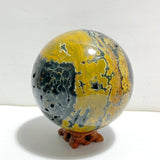 Large 8th Vein Ocean Jasper Sphere - Wholesale Crystals