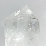 Large Clear Quartz Raw Bottom Point With Stand -Wholesale Crystals