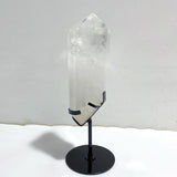 Large Clear Quartz Raw Bottom Point With Stand -Wholesale Crystals