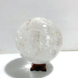 Large Clear Quartz Sphere With Big Rainbow For Collection - Wholesale Crystals