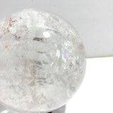 Large Clear Quartz Sphere With Big Rainbow For Collection - Wholesale Crystals