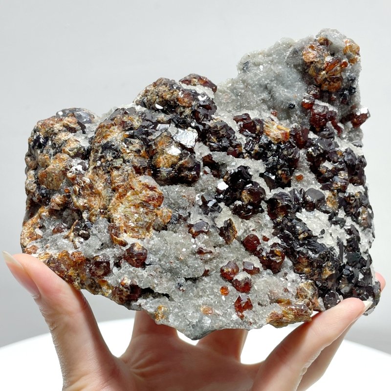 Large Garnet Crystal Raw Cluster - Wholesale Crystals