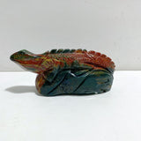Large Ocean Jasper Lizard Carving 3 -Wholesale Crystals
