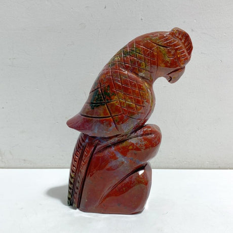 Large Ocean Jasper Parrot Carving -Wholesale Crystals