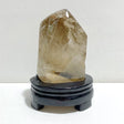 Large Smoky Quartz Garden Quartz Point With Stand With Rainbow - Wholesale Crystals
