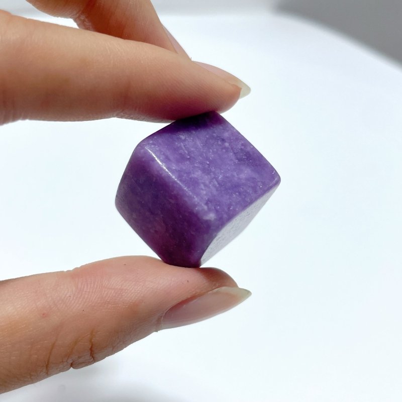 Lepidolite Cube Tumbled Wholesale - Wholesale Crystals