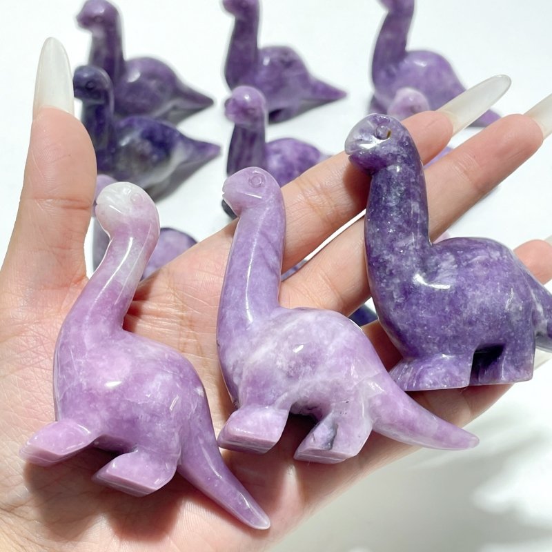 Lepidolite Dinosaur Carving Wholesale - Wholesale Crystals