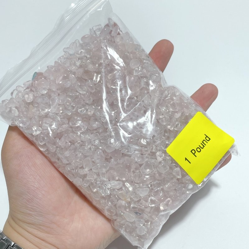 Local Stock - 4 Types Crystal Chips Wholesale Rose Quartz Moonstone Amethyst - Wholesale Crystals