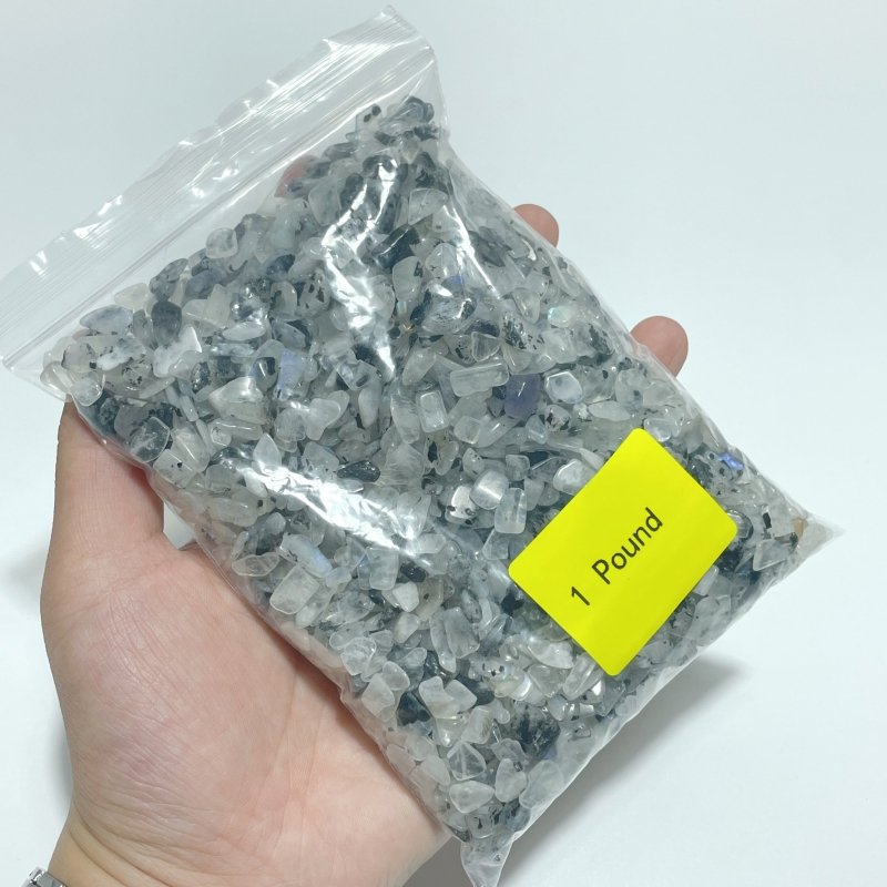 Local Stock - 4 Types Crystal Chips Wholesale Rose Quartz Moonstone Amethyst - Wholesale Crystals