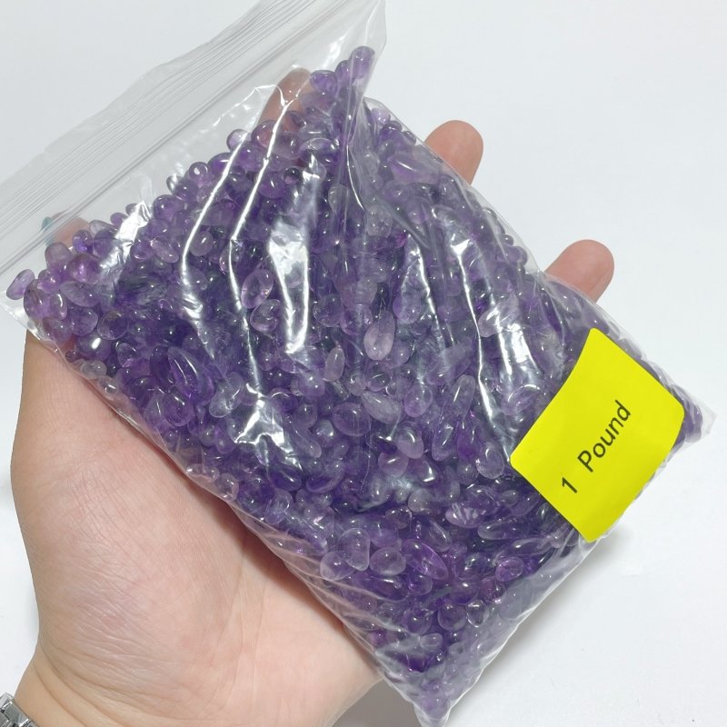 Local Stock - 4 Types Crystal Chips Wholesale Rose Quartz Moonstone Amethyst - Wholesale Crystals