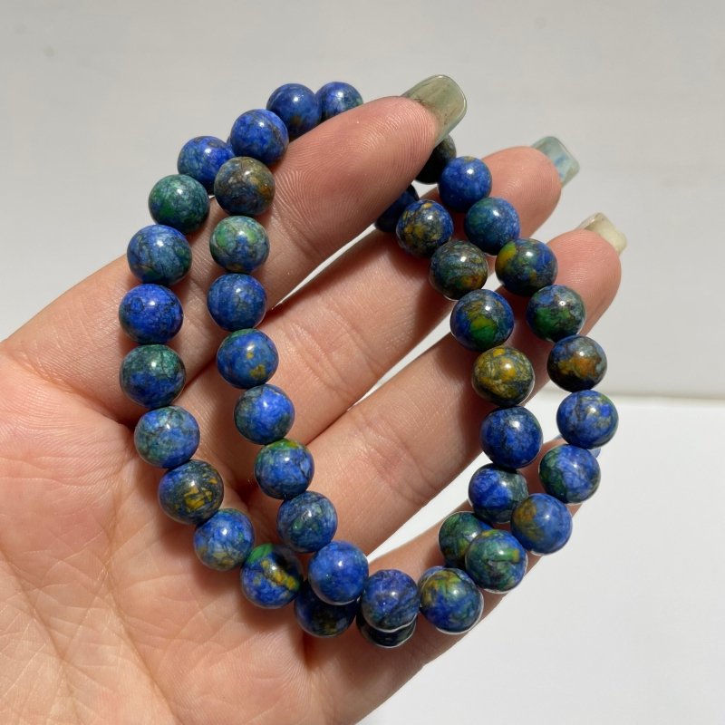Local Stock - 8MM Phoenix Pine Stone Bracelets Wholesale - Wholesale Crystals