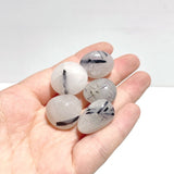 Local Stock - Black Tourmaline Mixed Quartz Tumbled Wholesale - Wholesale Crystals