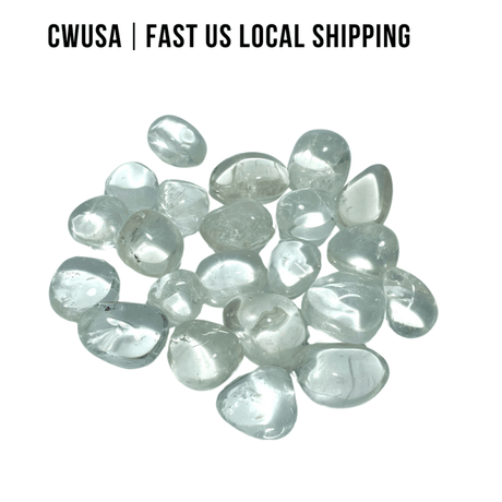 Local Stock - Clear Quartz Tumbled Wholesale - Wholesale Crystals