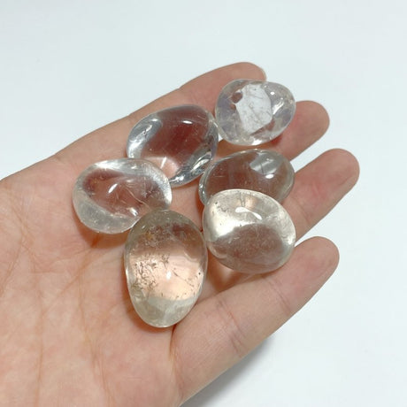 Local Stock - Clear Quartz Tumbled Wholesale - Wholesale Crystals