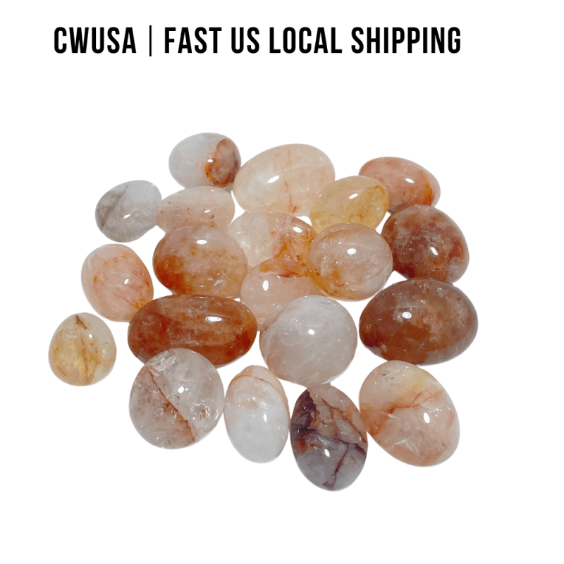 Local Stock - Fire Quartz Tumbled Wholesale - Wholesale Crystals