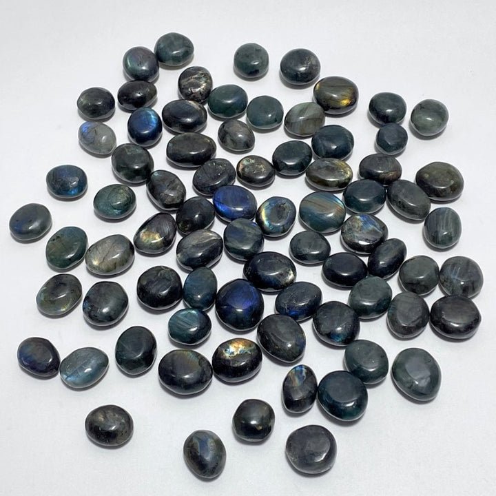 Local Stock - Flash Labradorite Tumbled Wholesale - Wholesale Crystals