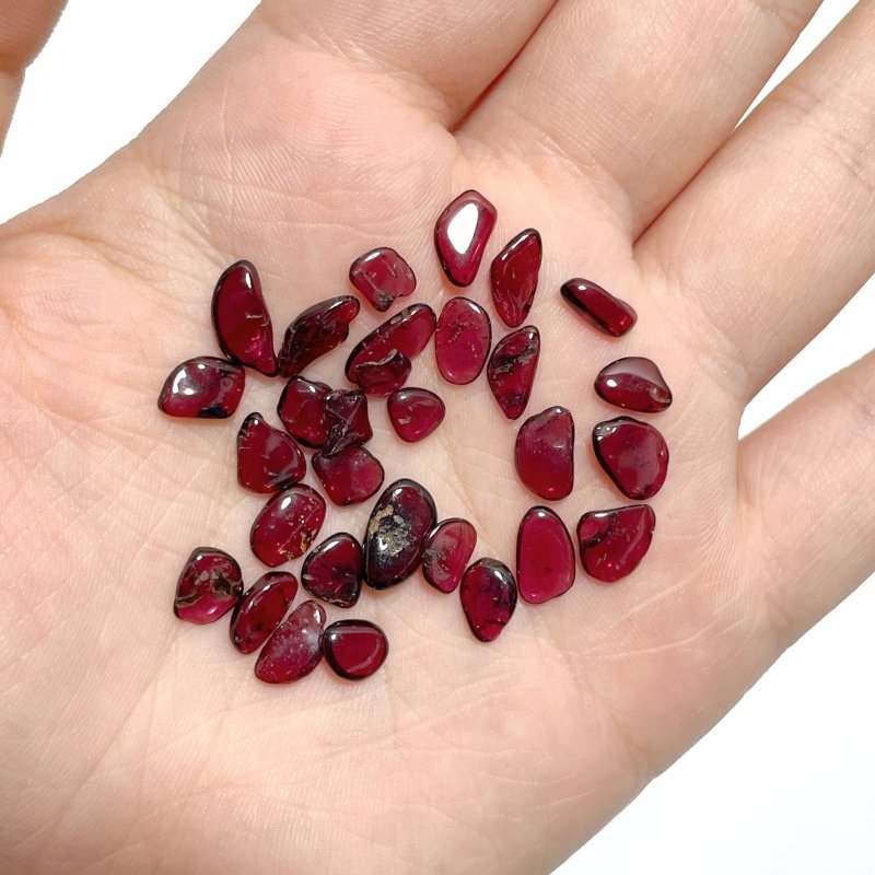 Local Stock - Garnet Polished Chips Wholesale - Wholesale Crystals