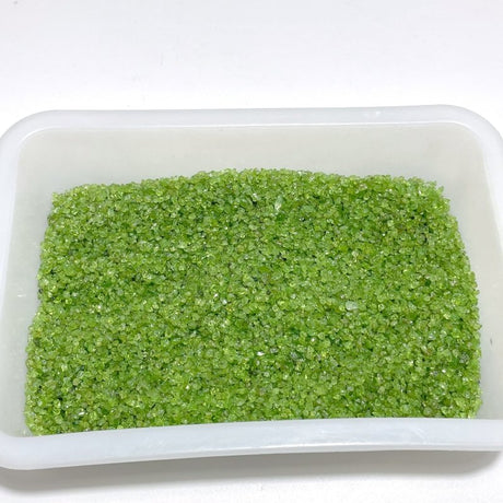 Local Stock - Natural Rough Peridot Chips Wholesale - Wholesale Crystals