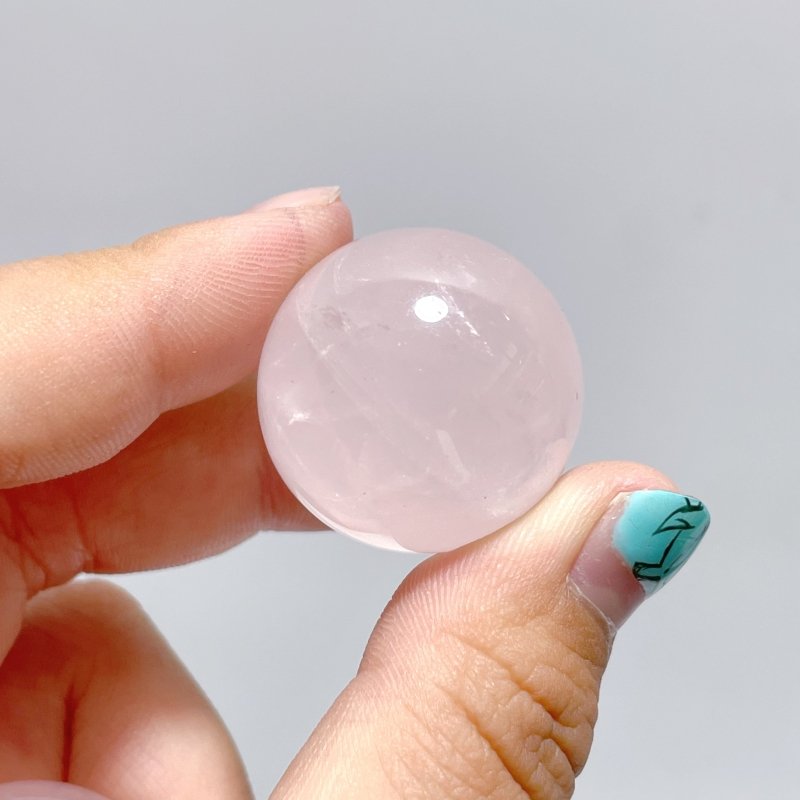 Local Stock - Rose Quartz Spheres 2 - 3cm Wholesale - Wholesale Crystals