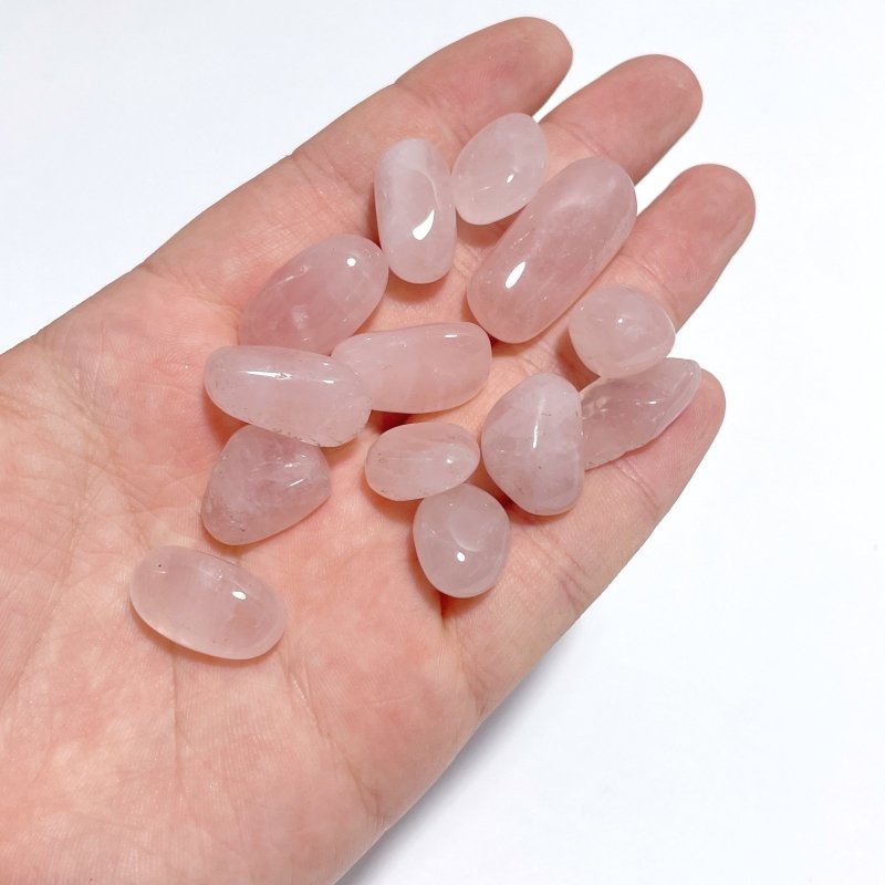 Local Stock - Small Rose Quartz Tumbled Wholesale - Wholesale Crystals