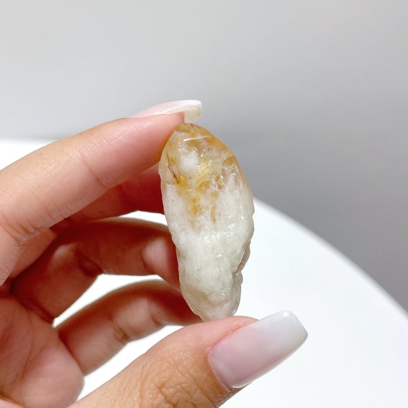 Machine Polished Heat Treatment Citrine Point Wholesale - Wholesale Crystals