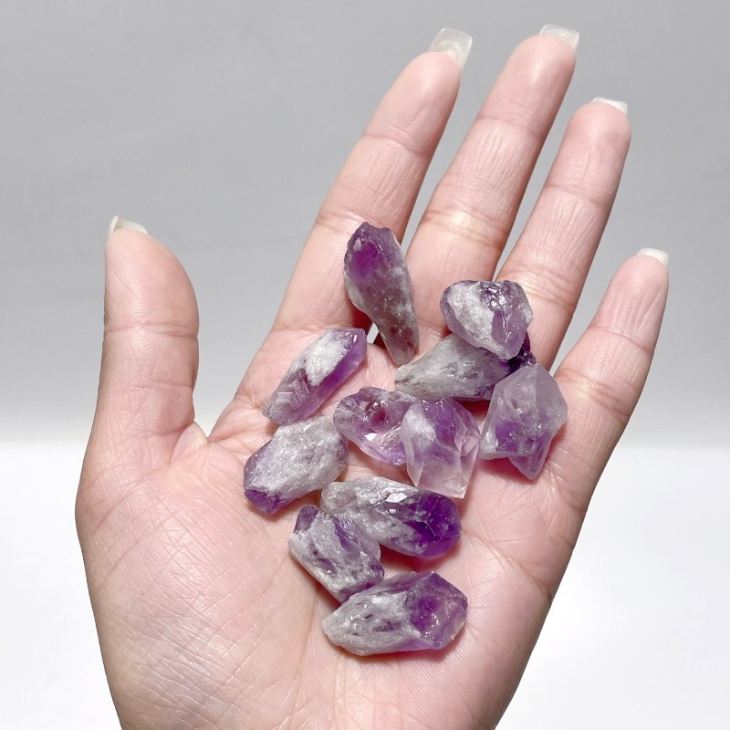 Mini Amethyst Single Point Wholesale - Wholesale Crystals