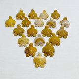 Mini Yellow Mookaite Sea Turtle Carving Wholesale -Wholesale Crystals