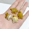 Mini Yellow Mookaite Sea Turtle Carving Wholesale -Wholesale Crystals