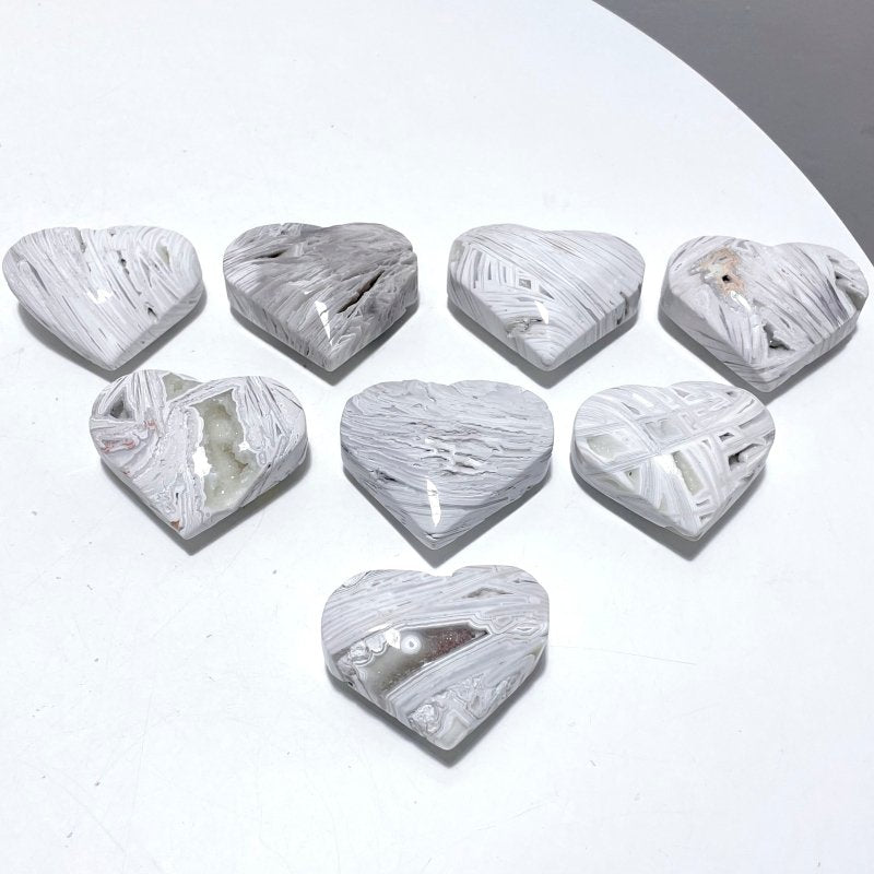 Morocco Agate Heart Shape Wholesale - Wholesale Crystals