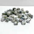 Moss Agate Cube Tumbled Wholesale -Wholesale Crystals