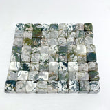 Moss Agate Cube Tumbled Wholesale -Wholesale Crystals