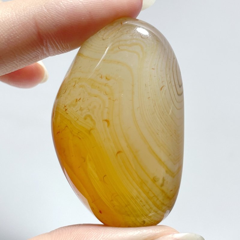 Natural Silk Agate Palm Stone Free Form Wholesale - Wholesale Crystals