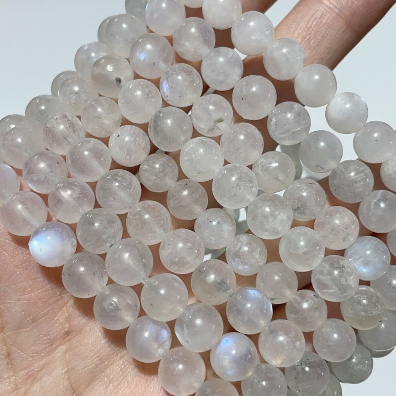 Normal Quality Blue Moonstone Bracelet 0.32in(8mm) Wholesale -Wholesale Crystals