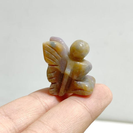 Ocean Jasper Butterfly Fairy Carving Wholesale -Wholesale Crystals
