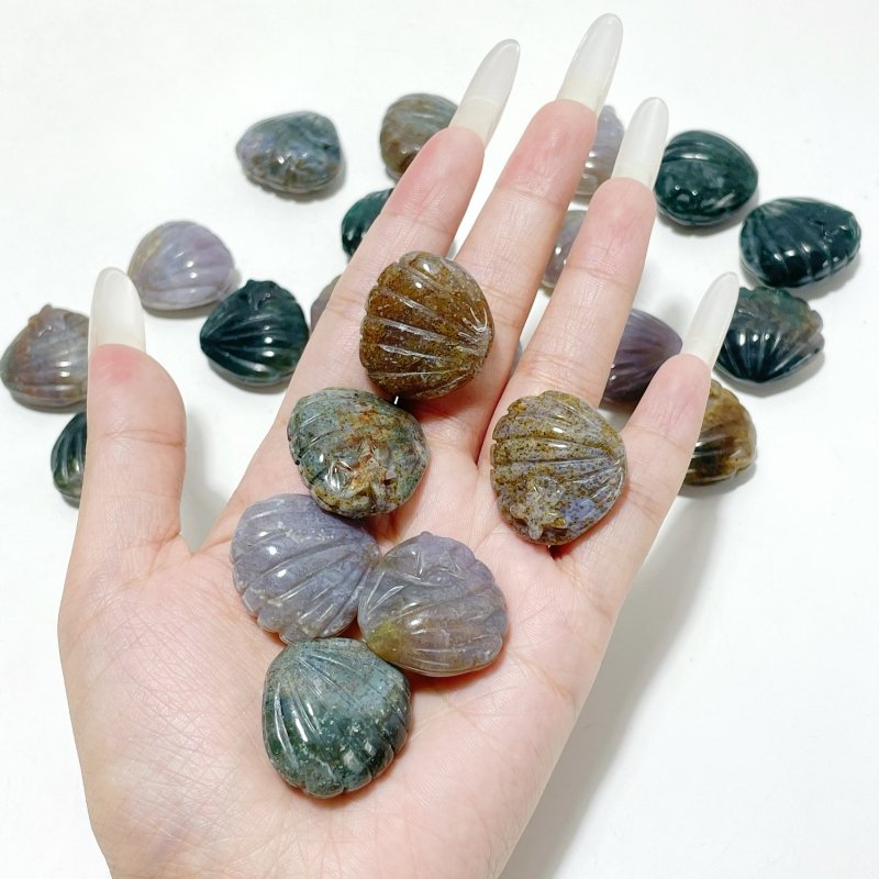 Ocean Jasper Shell Carving Wholesale - Wholesale Crystals