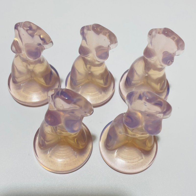 Pink Opalite Goddess Carving Crystals Wholesale -Wholesale Crystals