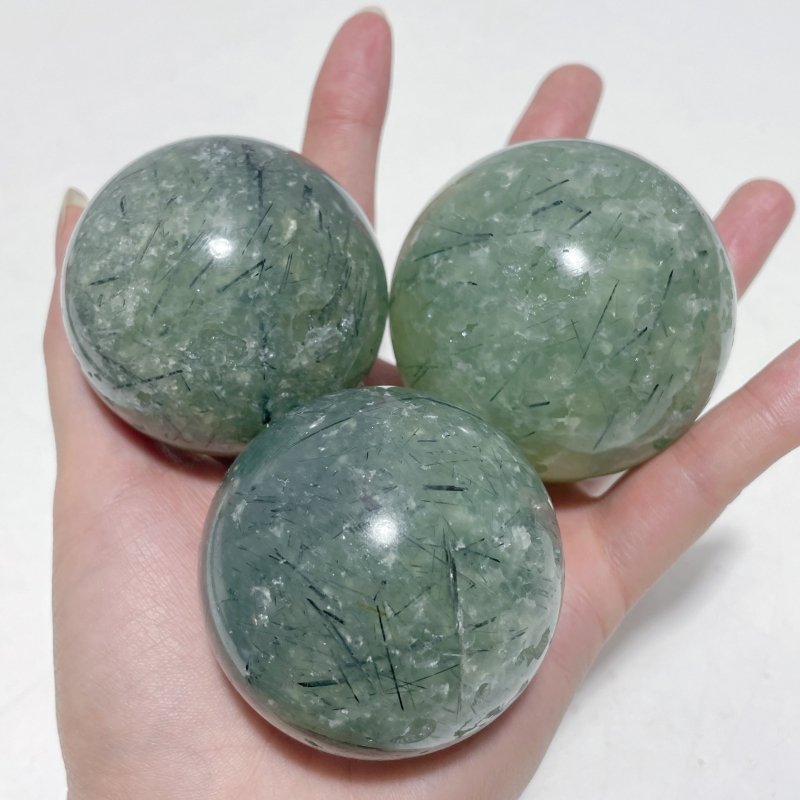 Prehnite Sphere Crystal Ball Wholesale - Wholesale Crystals