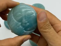 Caribbean Calcite Sun Moon Face Wholesale -Wholesale Crystals