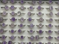 Raw Amethyst Point Ring Wholesale