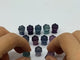 Rainbow Fluorite Groot Carving Wholesale